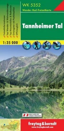 WK 5352 Tannheimer Tal 1:35 000/mapa