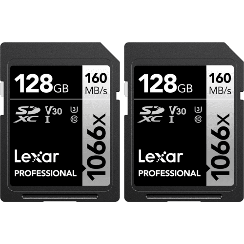 LEXAR SDXC 128GB UHS-II 1667x Pro 2Pack