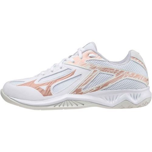 Mizuno THUNDER BLADE 3 Dámská indoorová obuv, bílá, velikost 41