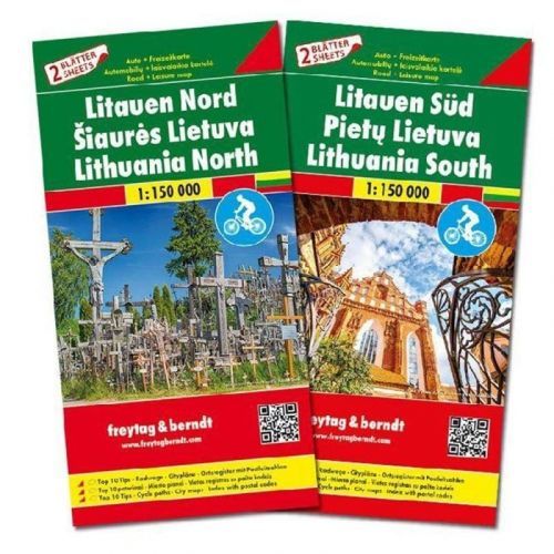 Automapa Litva 1 : 150 000 set 2 mapy
