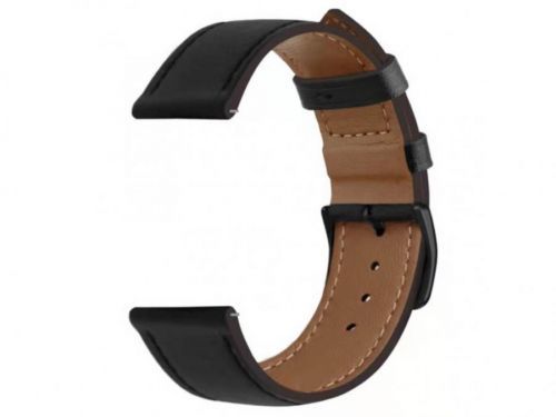 Řemínek ARMODD Squarz 11 Pro kožený černý (22mm)