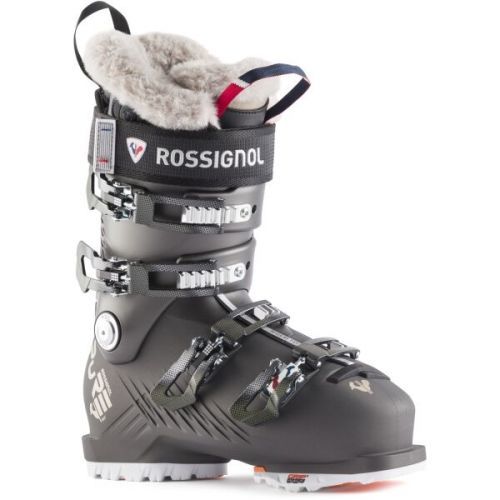 Rossignol PURE HEAT GW Dámské sjezdové boty, tmavě šedá, velikost 25