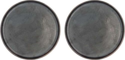 Černé dezertní talíře v sadě 2 ks ø 20.8 cm Fjord - Villa Collection