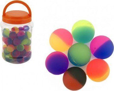 Hopík 3cm mix barev 60 ks v plastové dóze