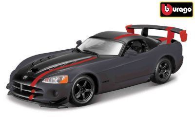 Bburago 1:24 Dodge Viper SRT10 ACR Grey/Black