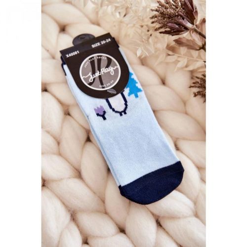 Children's Classic Cotton Socks Blue