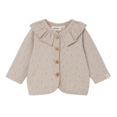 Svetr Lil'Atelier Sweat Cardigan Nbfsage Mushroom