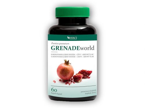 Herbal World GRENADEworld - Granátové jablko 60 kapslí
