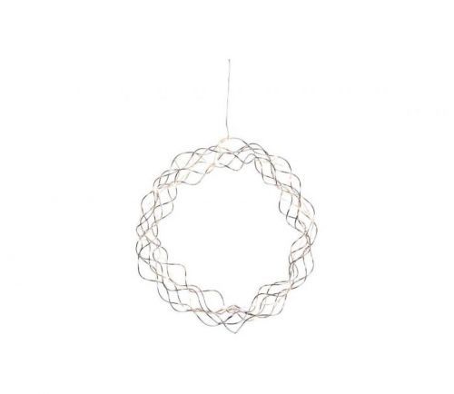Eglo Eglo 411015 - LED Vánoční dekorace CURLY 30xLED/0,064W/230V lesklý chrom