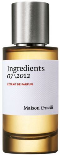 Maison Crivelli Ingredients 07\2012 parfém unisex 50 ml
