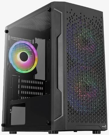 AEROCOOL Mini Trinity v2 Mini case (USB3+audio, bez zdroje) (ACCS-PV32033.11)