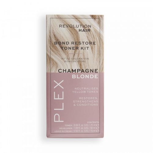 Revolution Haircare Barva na vlasy Plex (Bond Restore Toner Kit) 90 ml Champagne