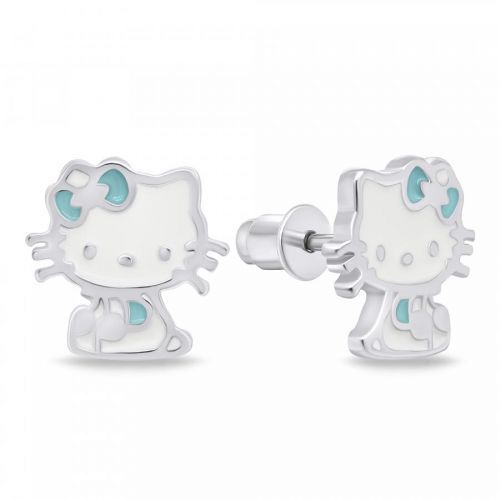 Brilio Silver Hravé stříbrné náušnice Kočičky EA706W