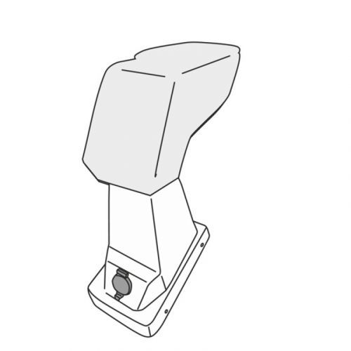 Loketní opěrka Renault Captur 2017-2019 (zásuvka 12V, adaptér)
