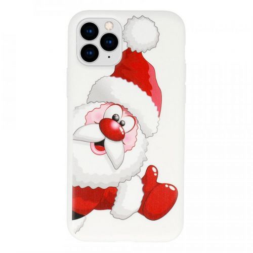 Tel Protect Christmas pouzdro pro iPhone 12 Mini - vzor 4 Santa