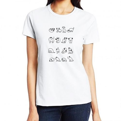 Dámské tričko Psí kusy, S