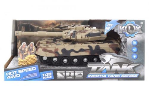 Tank na baterie béžový