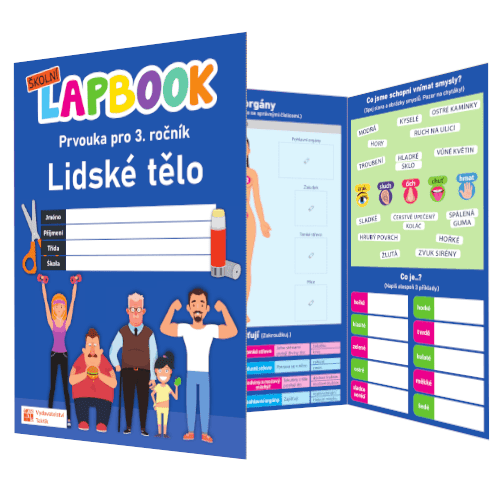 Prvouka 3 - školní lapbook - Lidské tělo