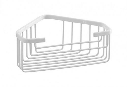 Gedy SMART rohová police do sprchy, 200x80x151mm, bílá 2483-02