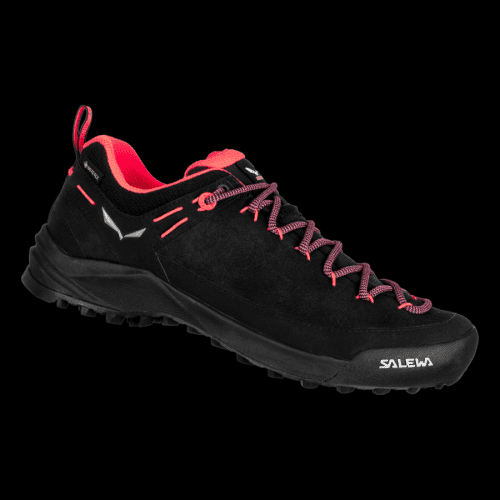 Salewa Wildfire leather GTX EU 42, Black/Fluo Coral Dámské boty