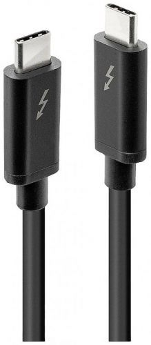 LINDY Thunderbolt(TM) kabel Thunderbolt(TM) 3 USB-C (TM) zástrčka, USB-C (TM) zástrčka 1 m černá  41556