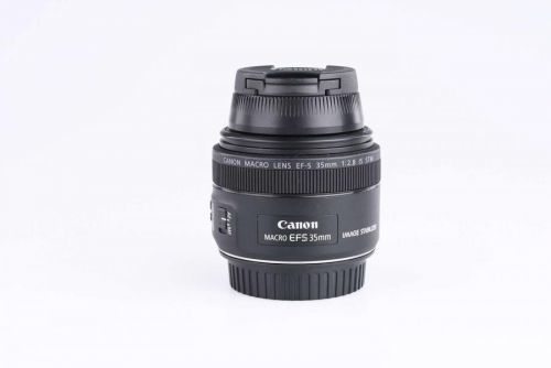 Canon EF-S 35 mm f/2,8 Macro IS STM s LED světlem bazar