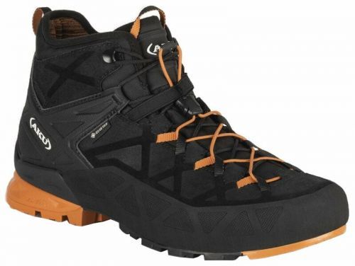 AKU Pánské outdoorové boty Rock DFS Mid GTX Black/Orange 44