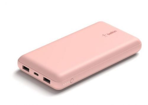 Belkin powerbanka 20 000 mAh 15W rose gold