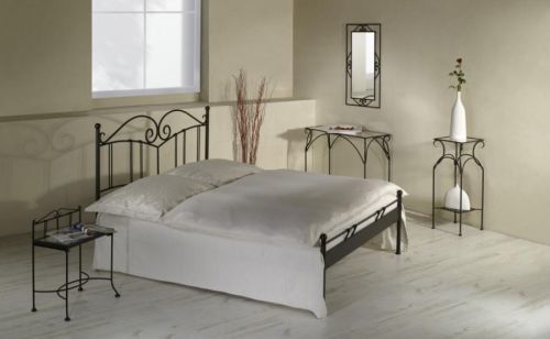 IRON-ART SARDEGNA - romantická kovová postel