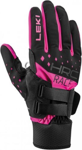 Leki HRC Race Shark - black/pink 9.0