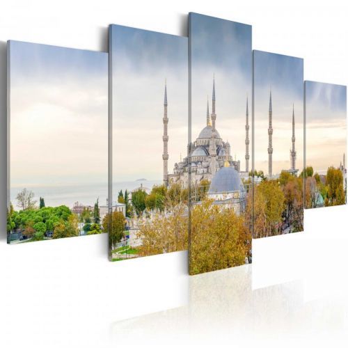 Bimago Obraz Hagia Sofia Istanbul, Turecko 100 cm x 50 cm