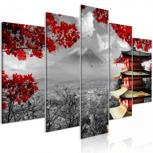 Bimago Obraz Japonské dobrodružství 1 kus 100 cm x 50 cm