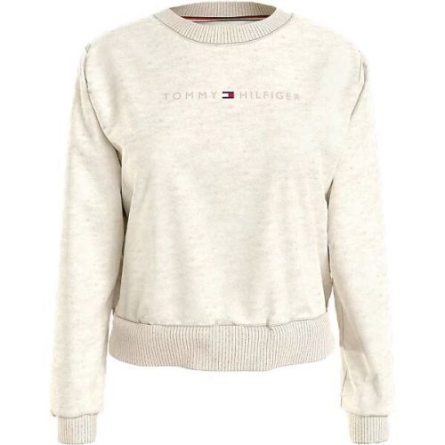 Tommy Hilfiger ICON 2.0 LOUNGE-TRACK TOP Dámská mikina, béžová, velikost L