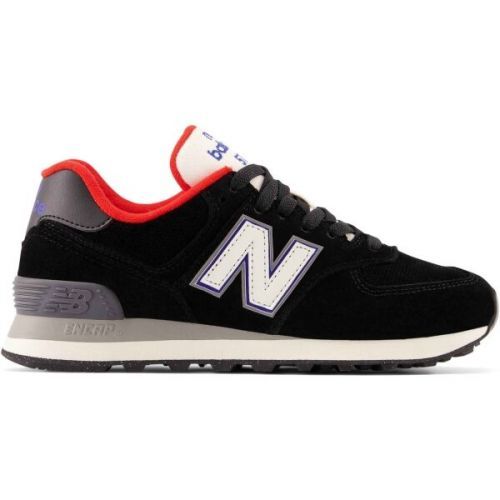 New Balance WL574WG2 Dámská volnočasová obuv, černá, velikost 43.5