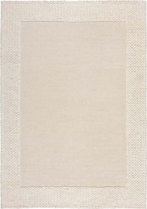 Béžový vlněný koberec 170x120 cm Rue - Flair Rugs