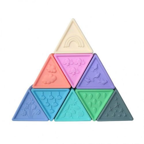 jellystone designs - Skládací hračka TriBlox - Pastelová