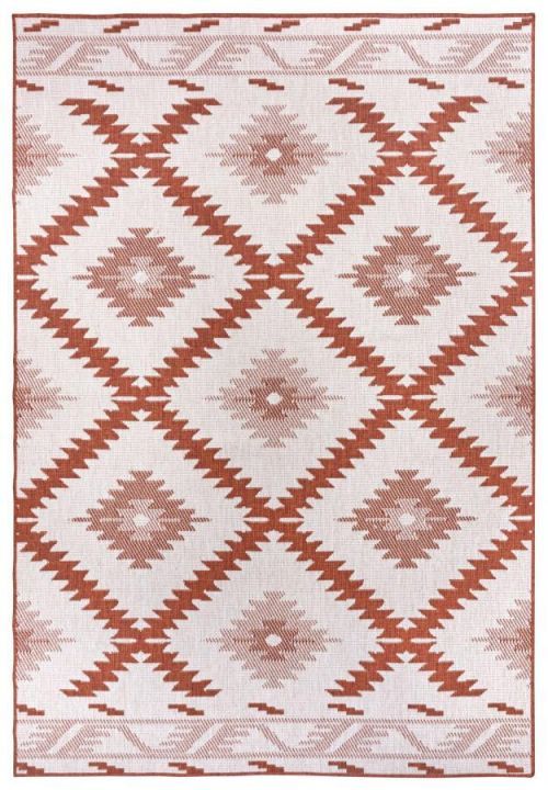 NORTHRUGS - Hanse Home koberce Kusový koberec Twin Supreme 105457 Malibu Cayenne - 80x150 cm Bílá