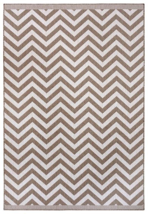 NORTHRUGS - Hanse Home koberce Kusový koberec Twin Supreme 105471 Palma Linen - 80x150 cm Bílá