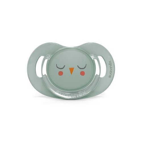 SUAVINEX Dudlík SX PRO anatomický Bonhomia 6/18 m Sovička - zelená