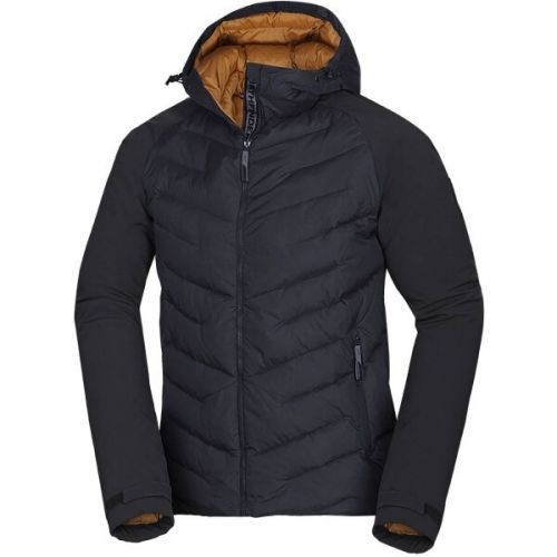 Northfinder KAYSEN Pánská hybridní bunda, černá, velikost XXL