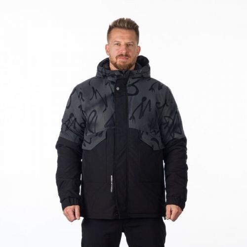 Northfinder RAPHO Pánská bunda, černá, velikost M