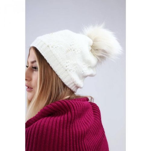 Creamy winter hat