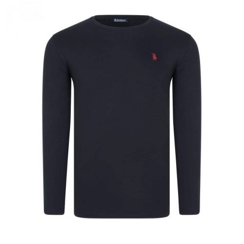 T8588 DEWBERRY BIKE COLLAR MEN'S SWEATSHIRT-FLAT BLACK