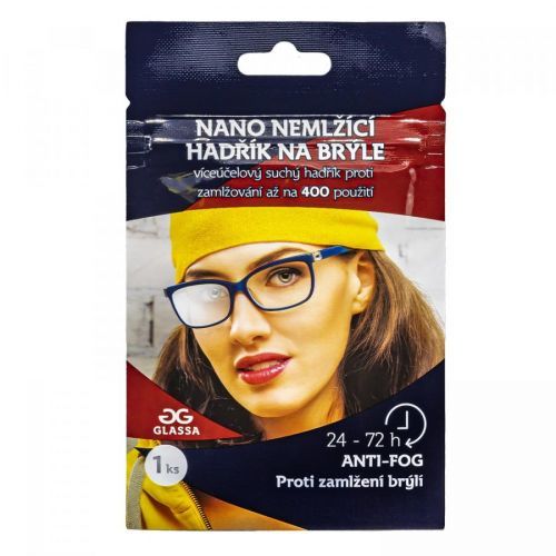 Glassa Nano nemlžící hadřík na brýle