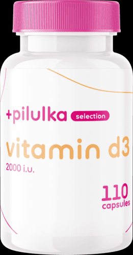 Pilulka Selection Vitamin D3 2000 I.U. 110 kapslí