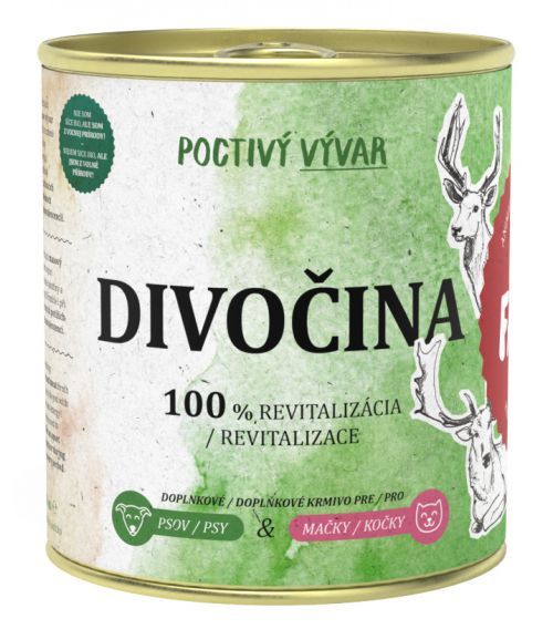 Pet Farm Family Divočina - vývar pro psy i kočky 270 ml