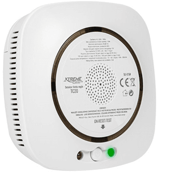 Detektor oxidu uhelnatého Xtreme TC20 230V, Tuya