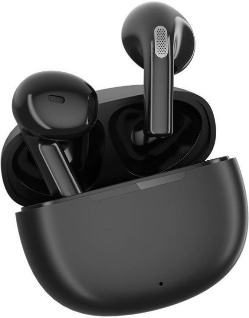 QCY - T20 AilyPods bezdrátová sluchátka s dobíjecím boxem, Bluetooth 5.3, černá (T20B)