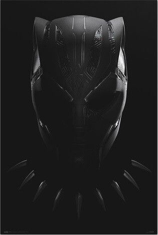 GRUPO ERIK Plakát, Obraz - Black Panther: Wakanda Forever - Mask, (61 x 91.5 cm)