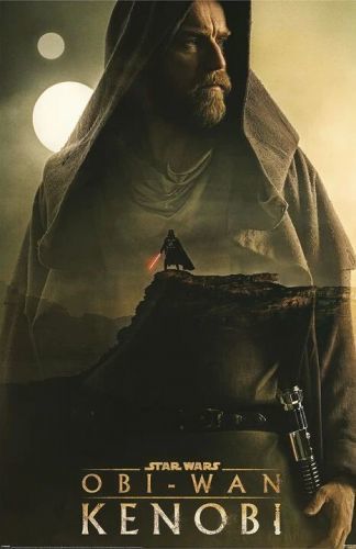 PYRAMID INTERNATIONAL Plakát, Obraz - Star Wars: Obi-Wan Kenobi - Light vs Dark, ( x 91.5 cm)